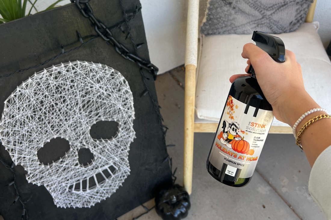 The Stink Solution Brings Back Fall Favorite: Pumpkin Spice Odor Eliminating Spray