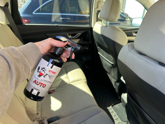 How to get rid of odor in your car when you do rideshare
