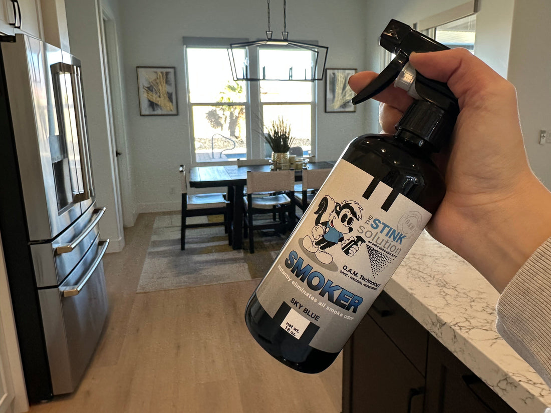 How get smoke smells out of your house