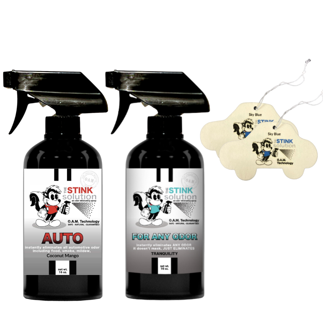 Buy 2 Get 2 Car Air Fresheners - One Auto Odor Eliminating Spray, One Spray of Choice 16 oz. Sprays