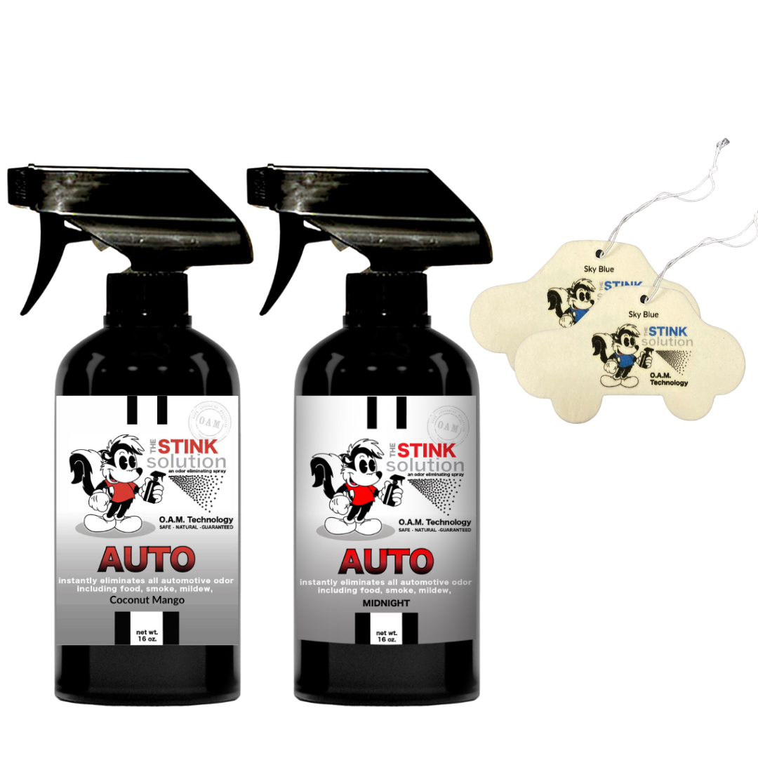 Buy 2 Get 2 Car Air Fresheners - One Auto Odor Eliminating Spray, One Spray of Choice 16 oz. Sprays