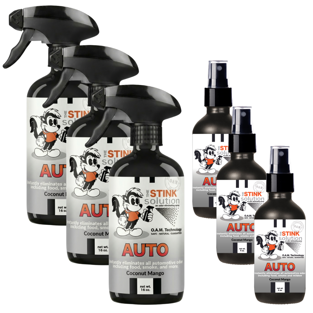 Buy 3 Get 3 FREE Bundle - Auto Odor Eliminating Spray