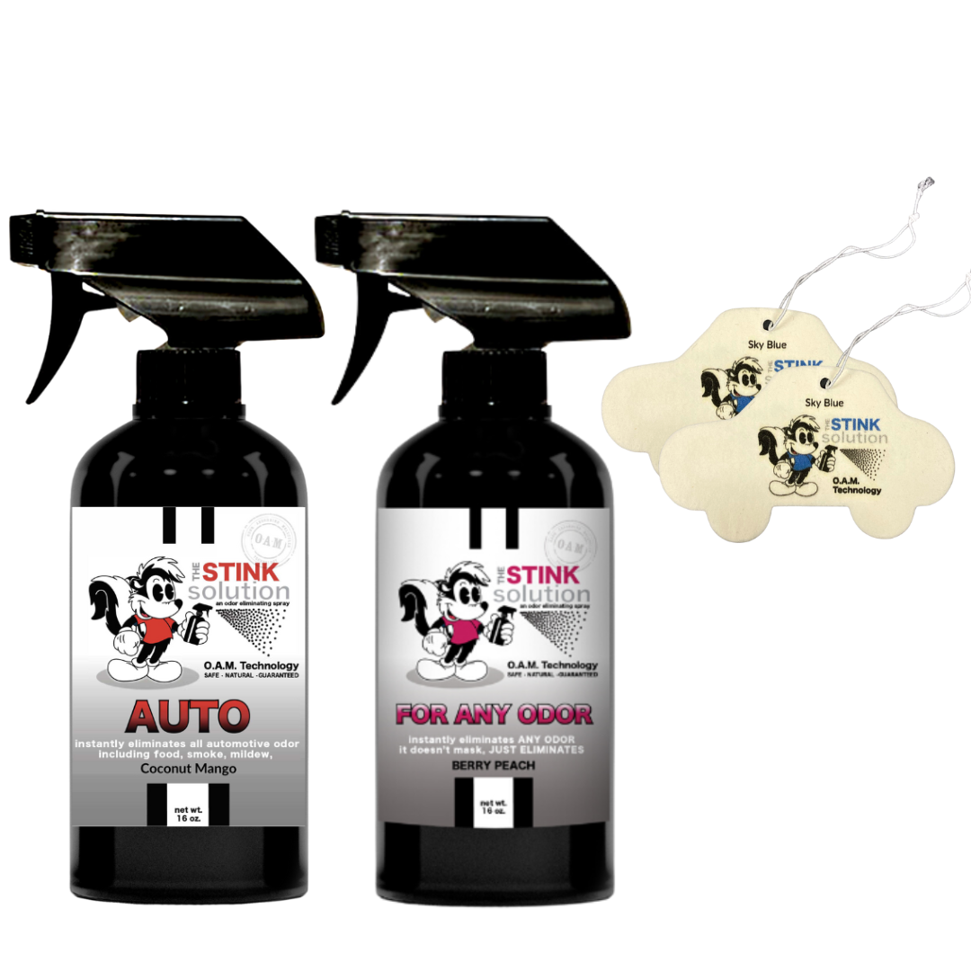 Buy 2 Get 2 Car Air Fresheners - One Auto Odor Eliminating Spray, One Spray of Choice 16 oz. Sprays