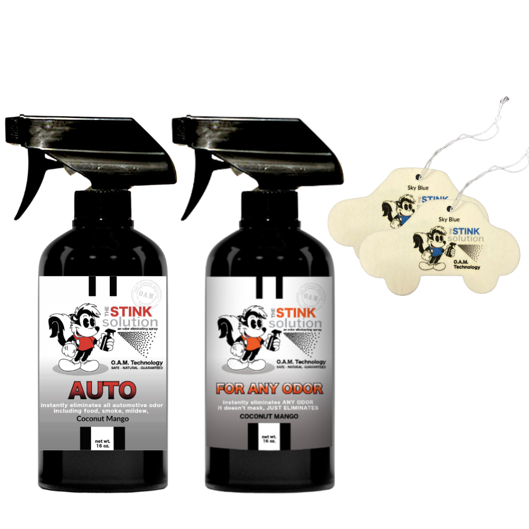 Buy 2 Get 2 Car Air Fresheners - One Auto Odor Eliminating Spray, One Spray of Choice 16 oz. Sprays