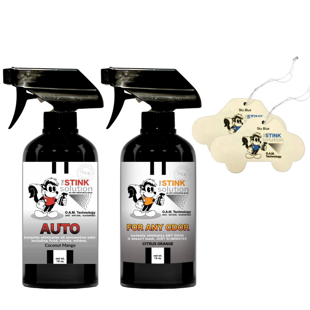 Buy 2 Get 2 Car Air Fresheners - One Auto Odor Eliminating Spray, One Spray of Choice 16 oz. Sprays
