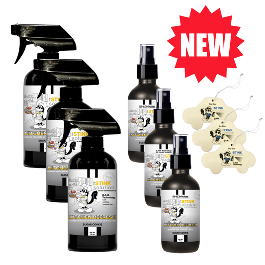 Buy 3 Get 6 FREE - (3) 16 oz (3) 4 oz Kitchen Refresh Bundle + 3 Car Air Fresheners