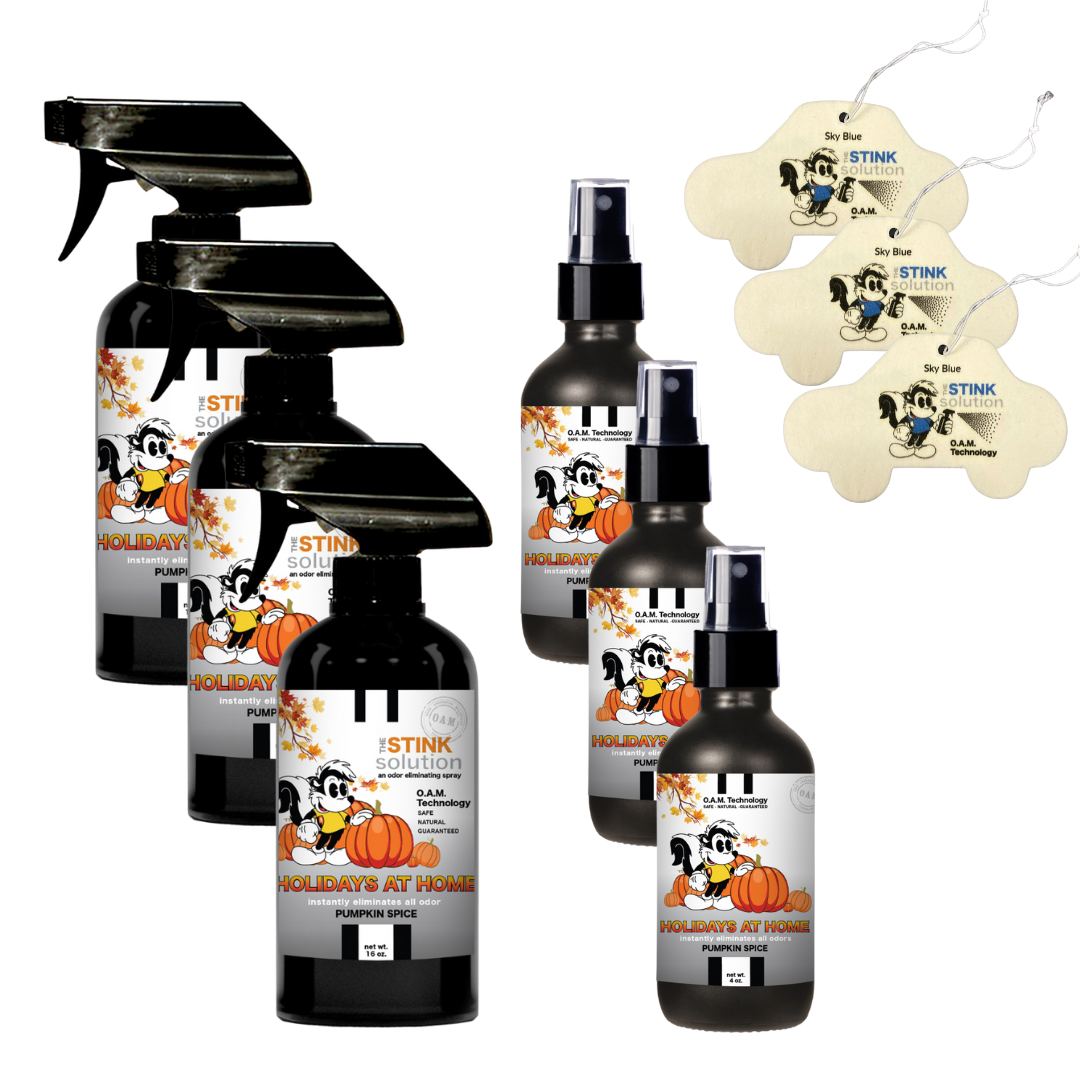 Buy 3 Get 6 FREE - (3) 16 oz (3) 4 oz Pumpkin Spice Bundle + 3 Car Air Fresheners