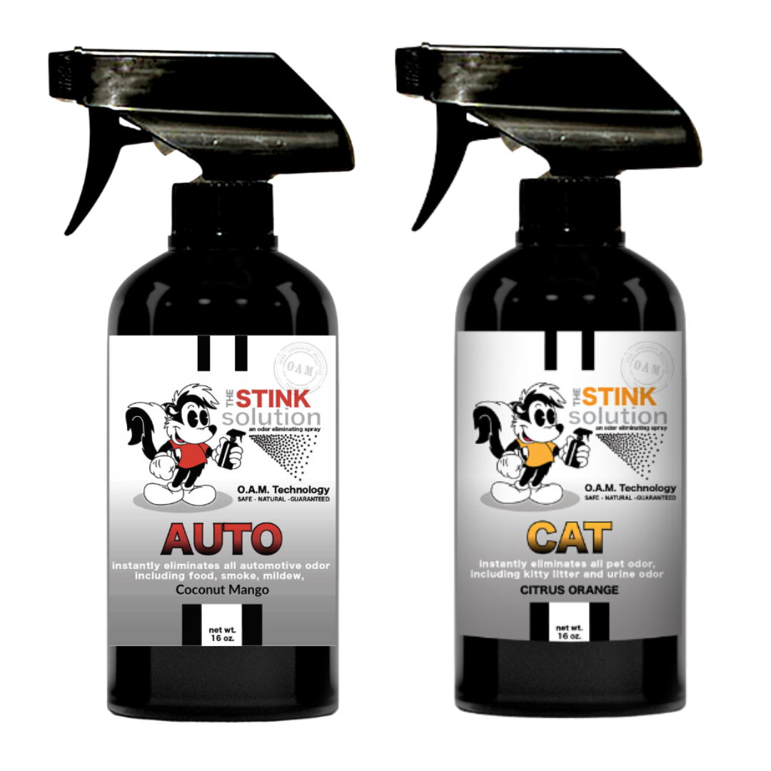 Auto Double Pack 16 oz. Odor Eliminating Sprays