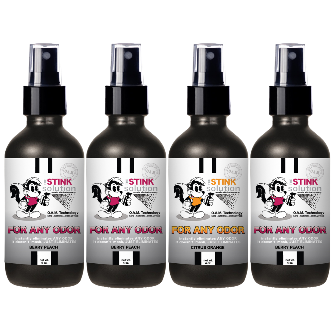 Buy 3 Get 1 FREE - Sampler Set 4 oz For Any Odor Eliminating Sprays
