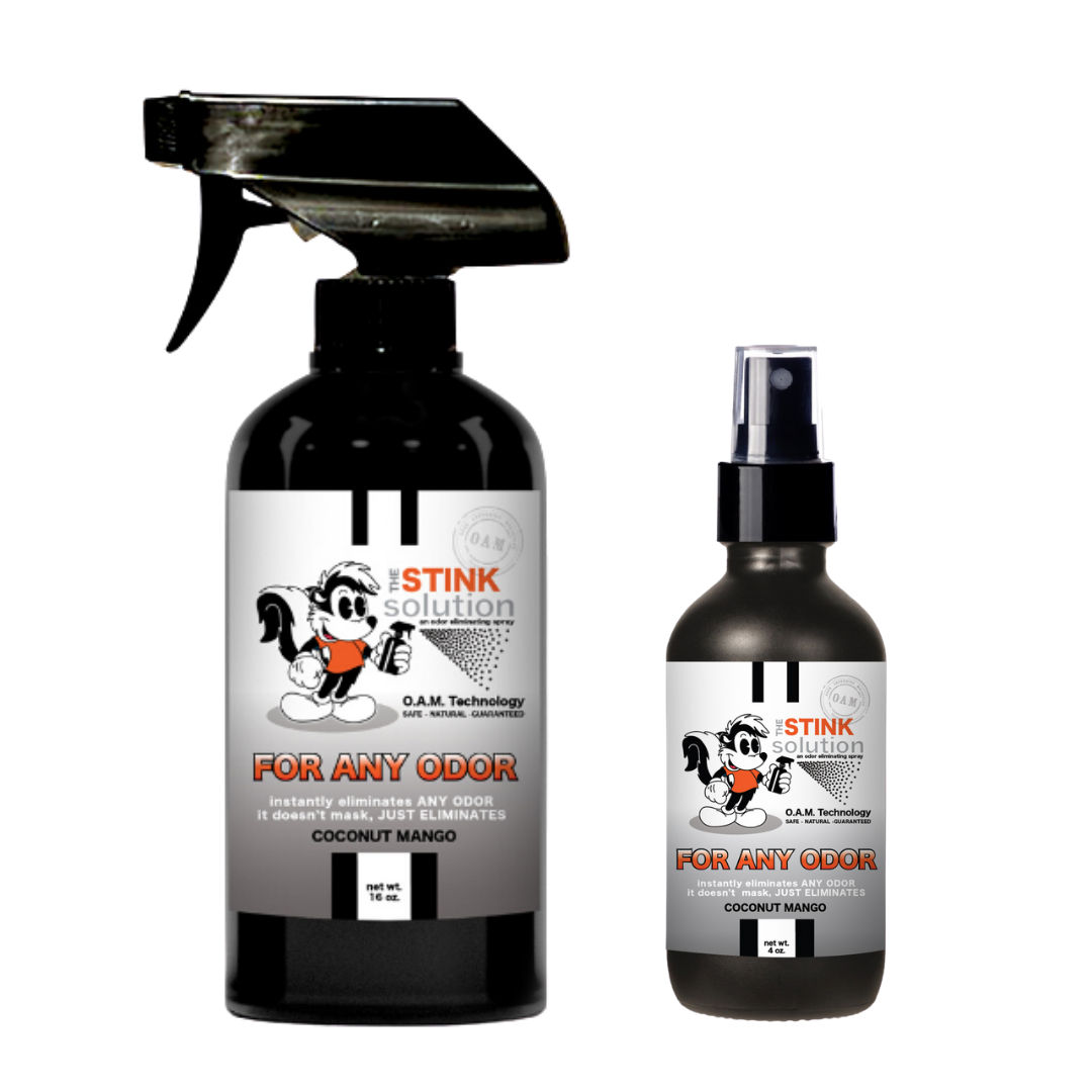 Twin Pack For Any Odor Eliminating Spray 16 oz and 4 oz Bundle