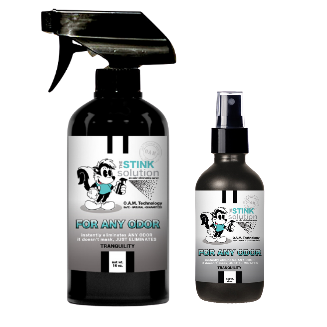 Twin Pack For Any Odor Eliminating Spray 16 oz and 4 oz Bundle