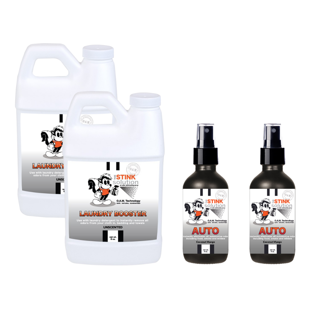 Natural, safe, non-toxic, enzyme-free odor eliminating spray. Multi-purpose use for any odor: smoke, urine, food, sweat, and more. Safe to spray anywhere: homes, cars, furniture, bathroom, carpet, and more.
