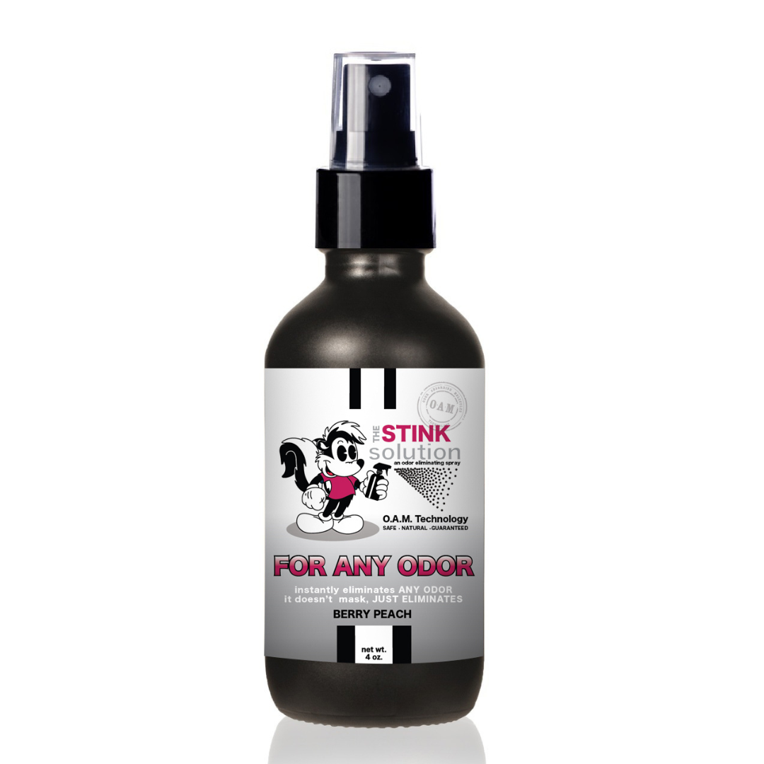 Natural, safe, non-toxic, enzyme-free odor eliminating spray. Multi-purpose use for any odor: smoke, urine, food, sweat, and more. Safe to spray anywhere: homes, cars, furniture, bathroom, carpet, and more.