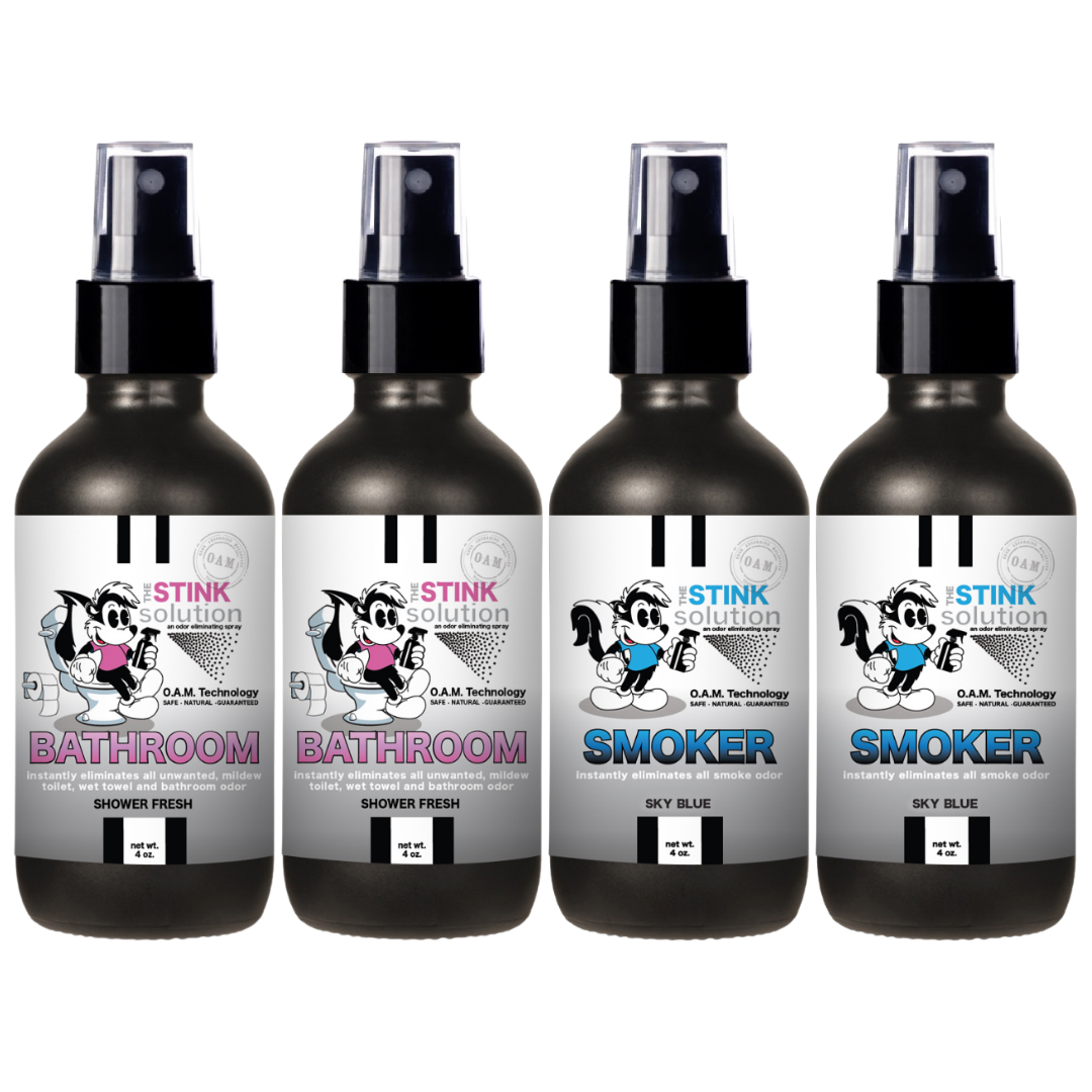 Natural, safe, non-toxic, enzyme-free odor eliminating spray. Multi-purpose use for any odor: smoke, urine, food, sweat, and more. Safe to spray anywhere: homes, cars, furniture, bathroom, carpet, and more.