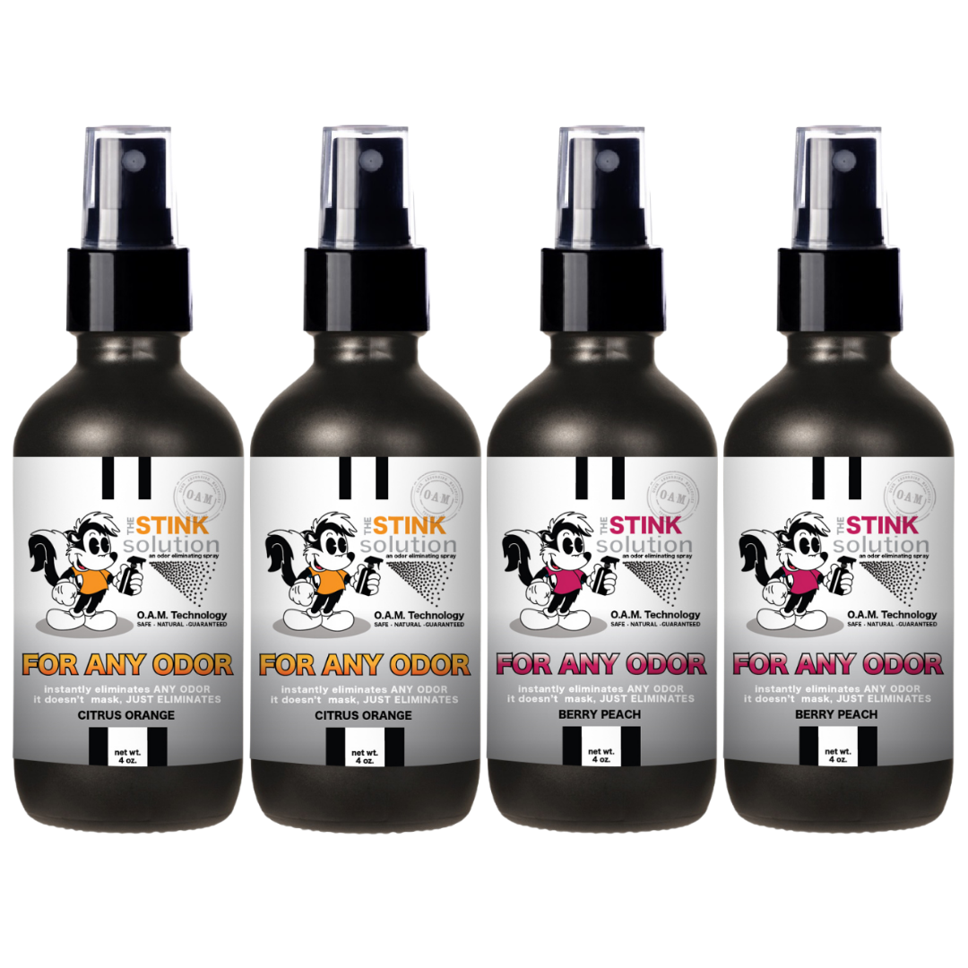 Buy 3 Get 1 FREE - Sampler Set 4 oz For Any Odor Eliminating Sprays
