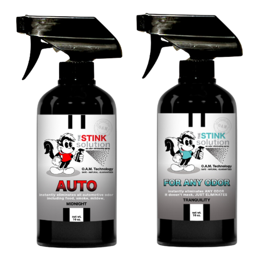 Auto Double Pack 16 oz. Odor Eliminating Sprays