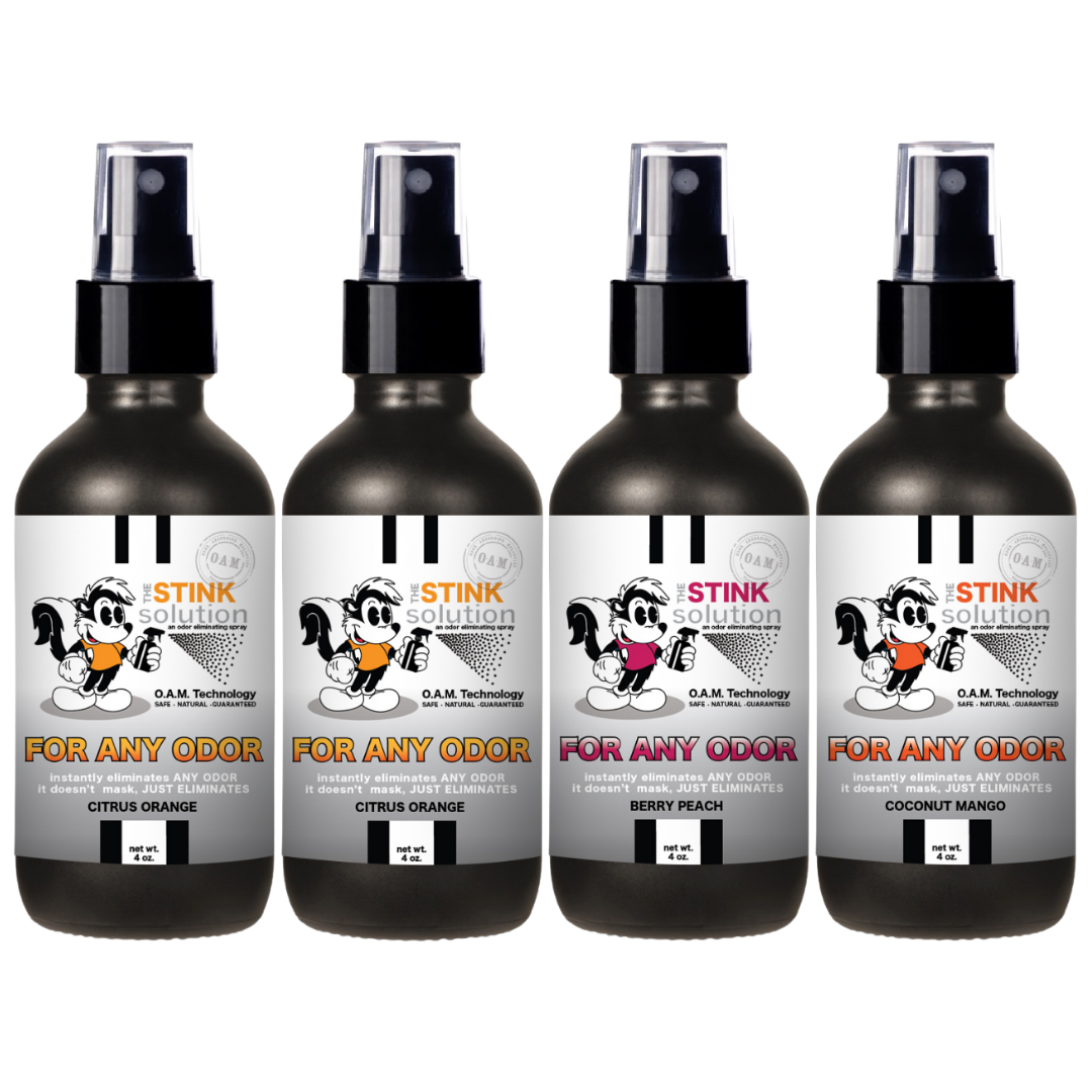 Buy 3 Get 1 FREE - Sampler Set 4 oz For Any Odor Eliminating Sprays