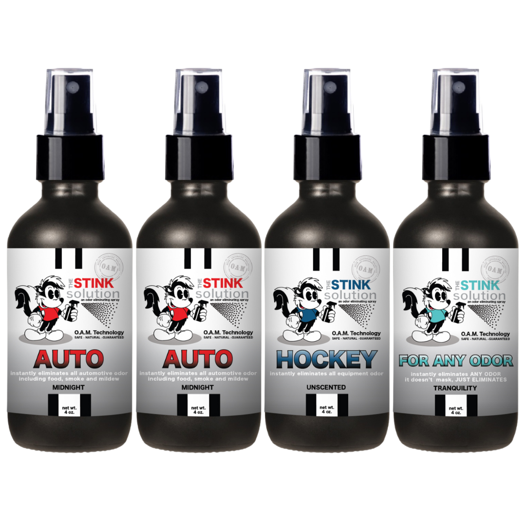 Buy 3 Get 1 FREE - Auto Sampler Set 4 oz Odor Eliminating Sprays