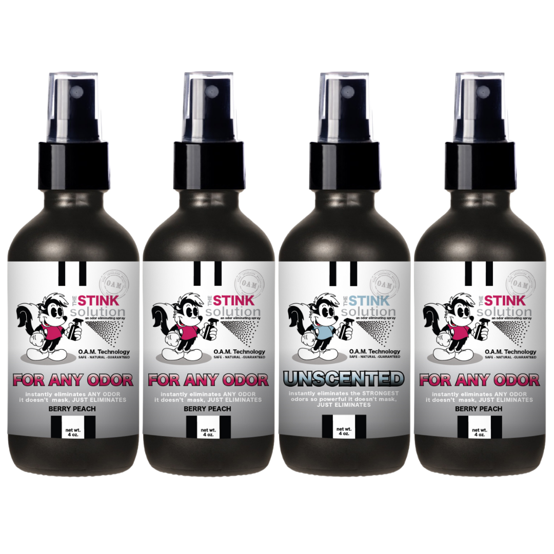 Buy 3 Get 1 FREE - Sampler Set 4 oz For Any Odor Eliminating Sprays