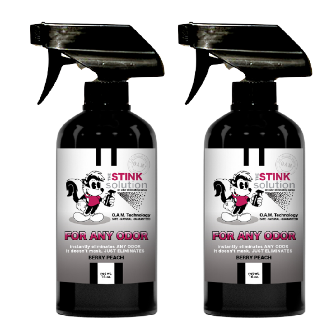 Natural, safe, non-toxic, enzyme-free odor eliminating spray. Multi-purpose use for any odor: smoke, urine, food, sweat, and more. Safe to spray anywhere: homes, cars, furniture, bathroom, carpet, and more.