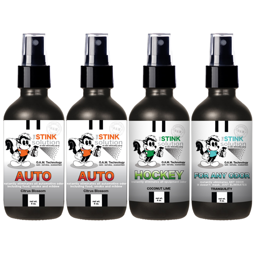Buy 3 Get 1 FREE - Auto Sampler Set 4 oz Odor Eliminating Sprays