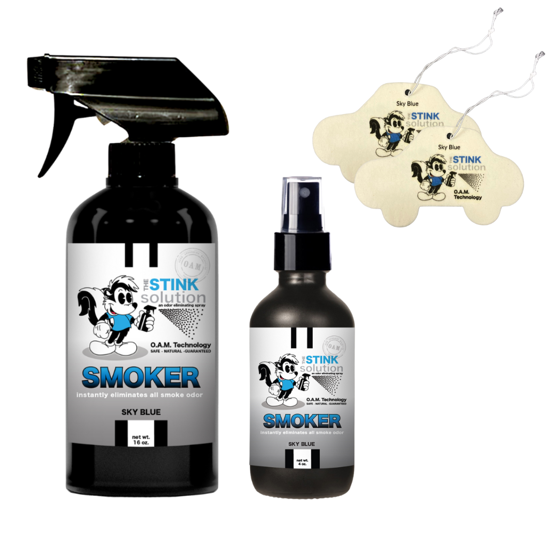 Twin Pack Smoker 16 oz and 4 oz Bundle + 2 FREE Car Air Fresheners