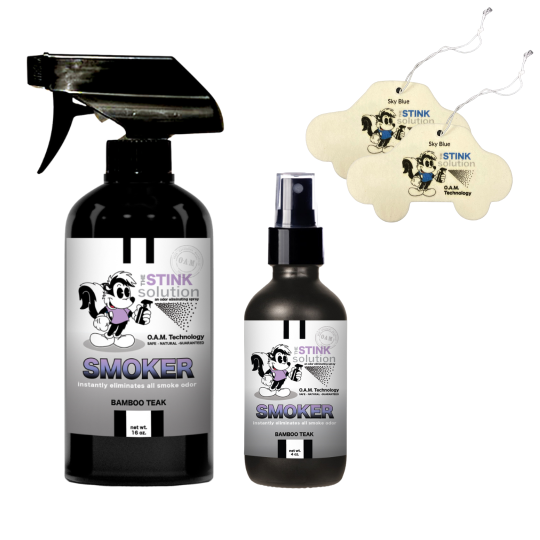 Twin Pack Smoker 16 oz and 4 oz Bundle + 2 FREE Car Air Fresheners
