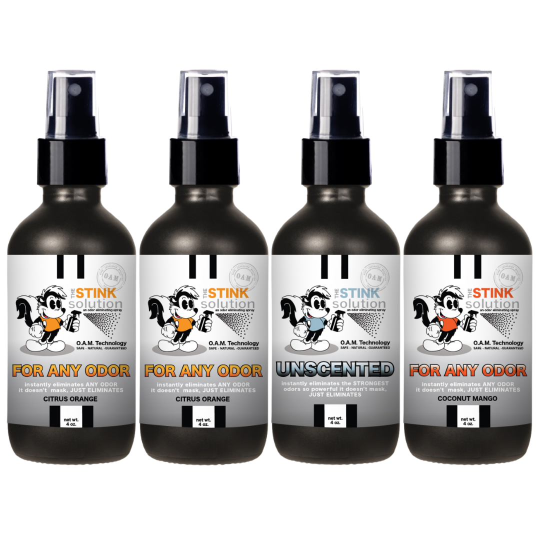 Buy 3 Get 1 FREE - Sampler Set 4 oz For Any Odor Eliminating Sprays