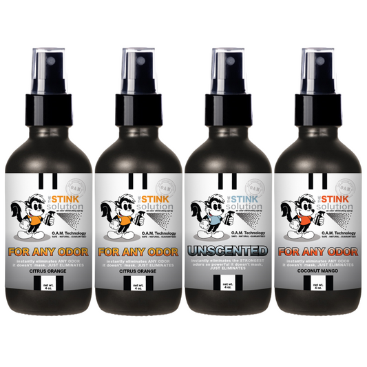 Buy 3 Get 1 FREE - Sampler Set 4 oz For Any Odor Eliminating Sprays