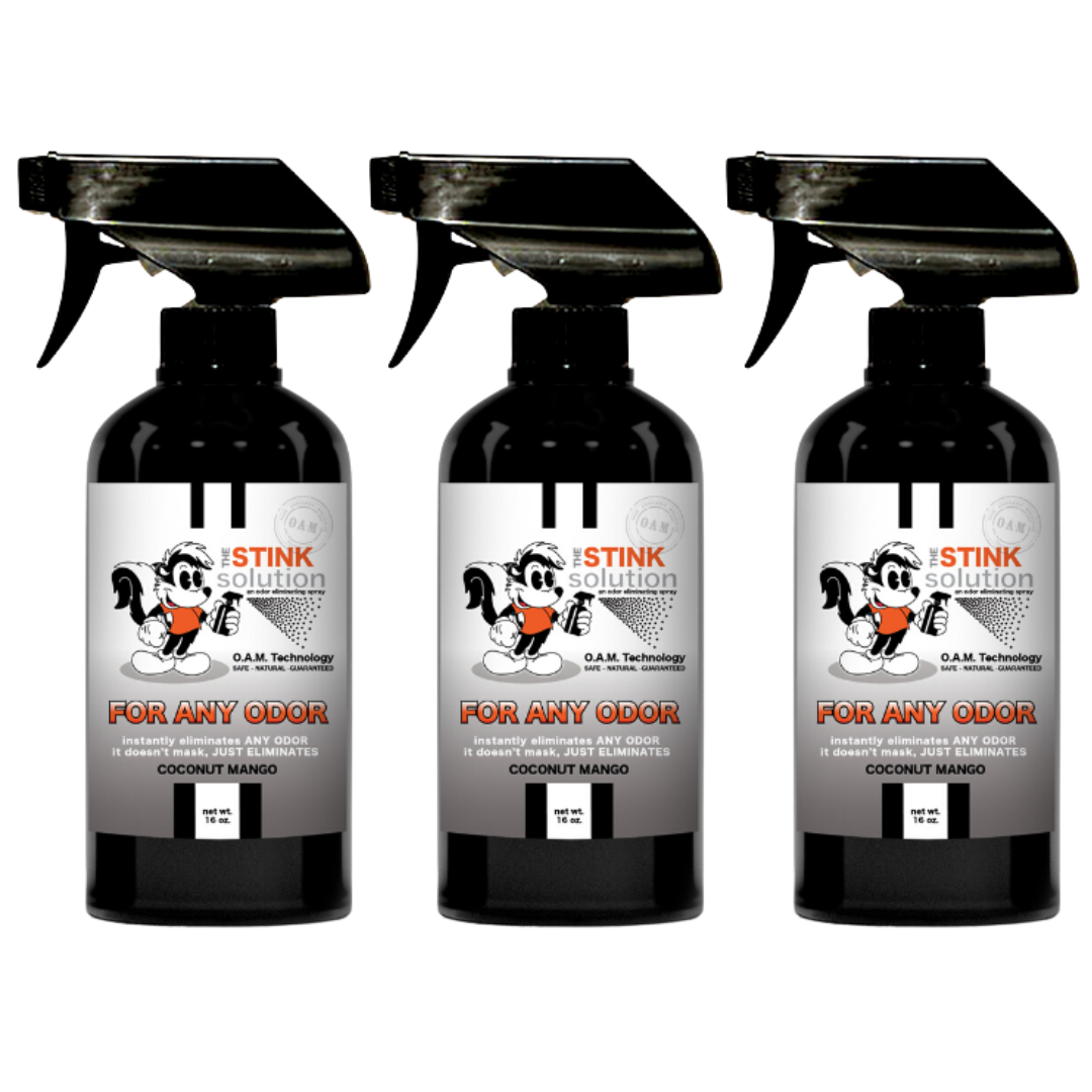 Three Pack - Three For Any Odor Eliminating Sprays of Choice 16 oz