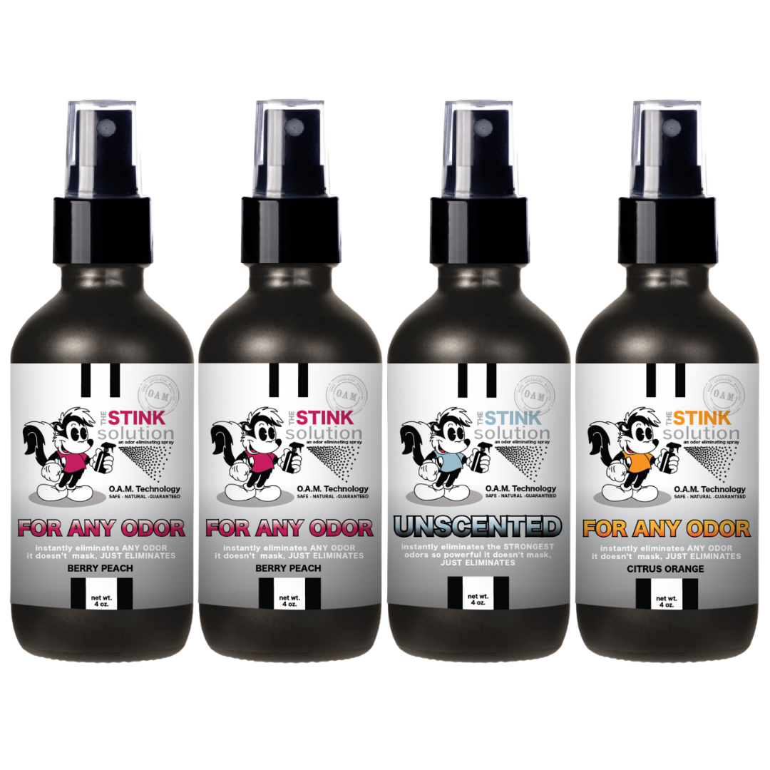 Buy 3 Get 1 FREE - Sampler Set 4 oz For Any Odor Eliminating Sprays