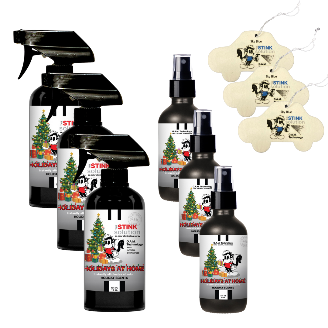 Buy 3 Get 6 FREE - (3) 16 oz (3) 4 oz Holiday Bundle + 3 Car Air Fresheners
