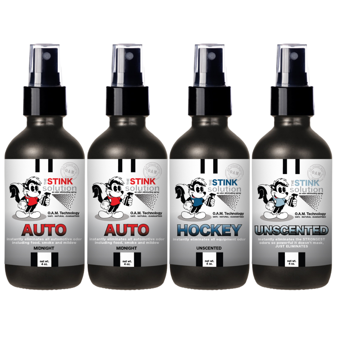 Buy 3 Get 1 FREE - Auto Sampler Set 4 oz Odor Eliminating Sprays