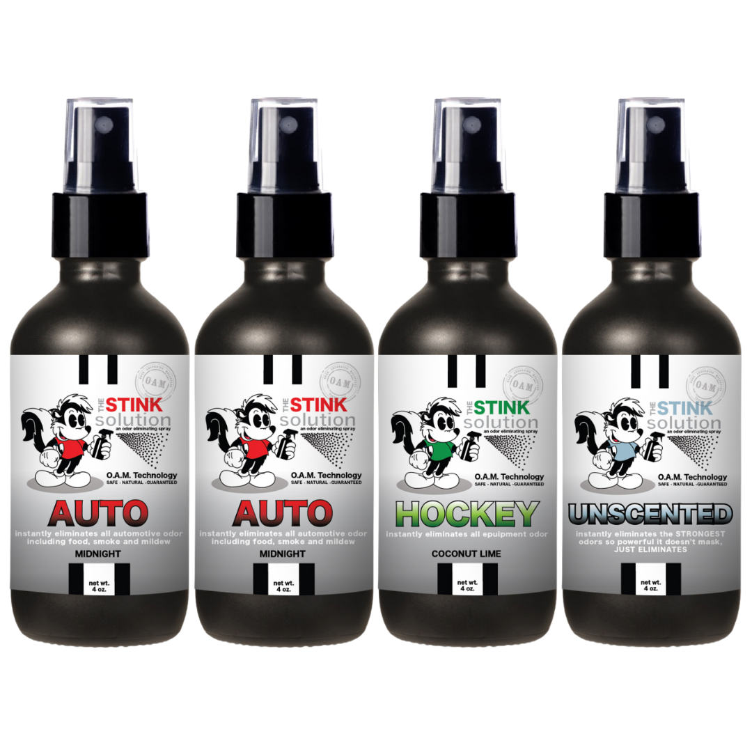 Buy 3 Get 1 FREE - Auto Sampler Set 4 oz Odor Eliminating Sprays