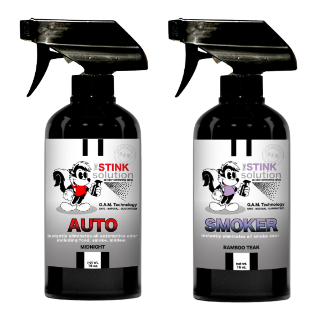 Natural, safe, non-toxic, enzyme-free odor eliminating spray. Multi-purpose use for any odor: smoke, urine, food, sweat, and more. Safe to spray anywhere: homes, cars, furniture, bathroom, carpet, and more.