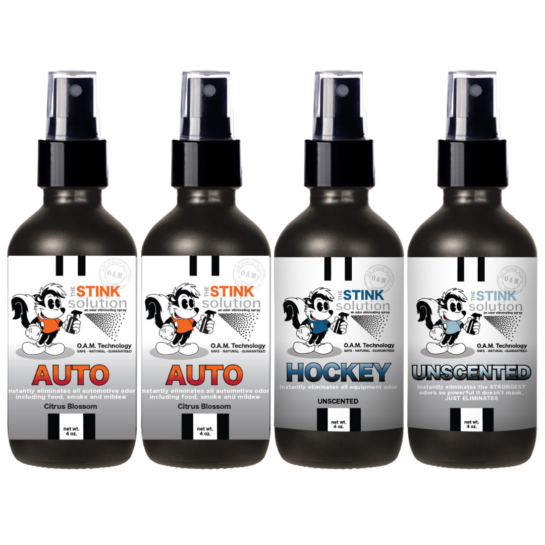 Buy 3 Get 1 FREE - Auto Sampler Set 4 oz Odor Eliminating Sprays