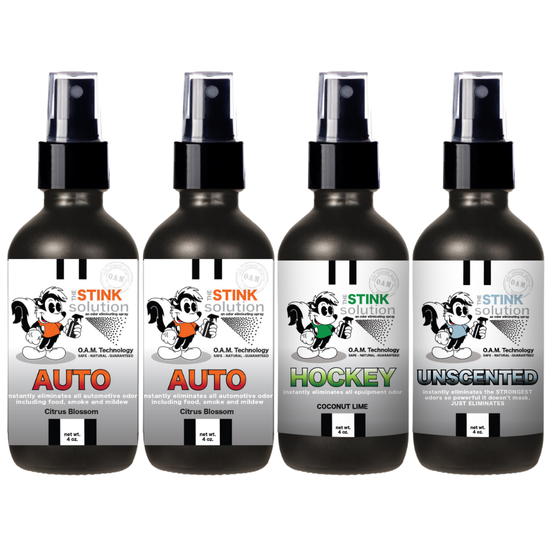 Buy 3 Get 1 FREE - Auto Sampler Set 4 oz Odor Eliminating Sprays