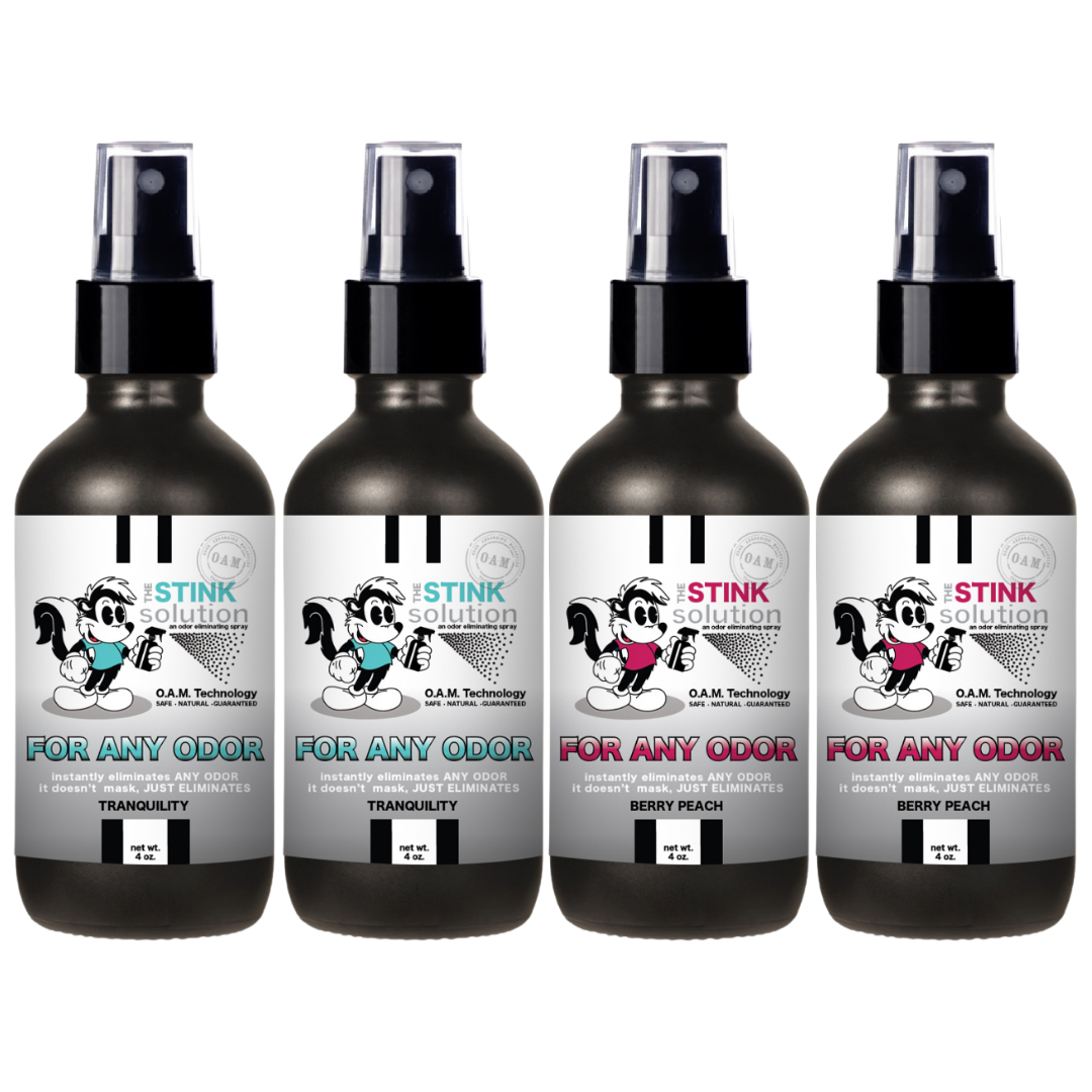 Buy 3 Get 1 FREE - Sampler Set 4 oz For Any Odor Eliminating Sprays