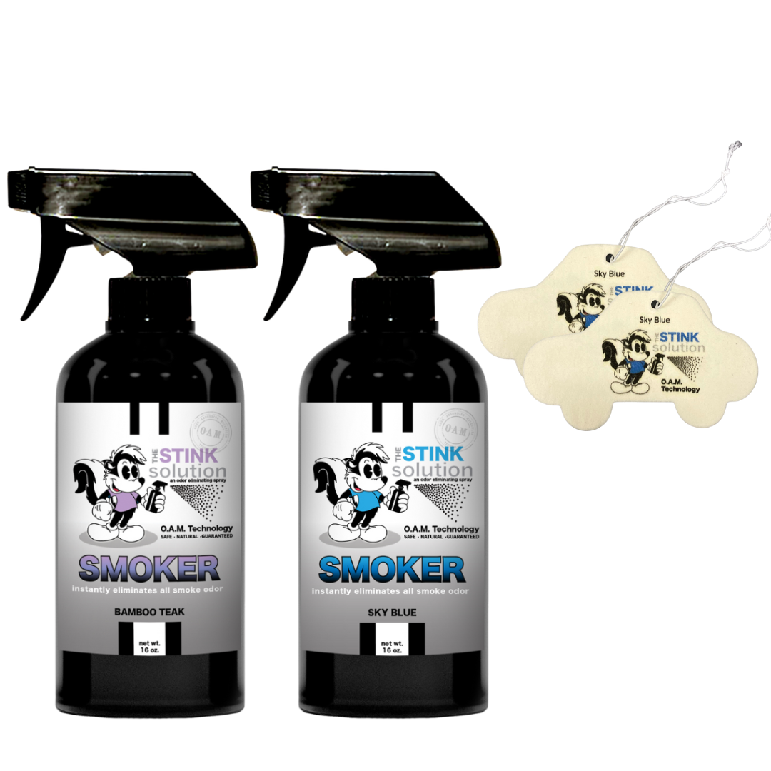 Buy 2 Get 2 Car Air Fresheners - One Smoke Odor Eliminating Spray, One Spray of Choice 16 oz. Sprays