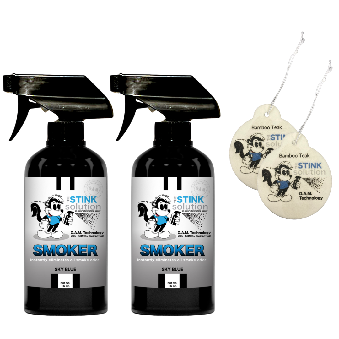Buy 2 Get 2 Car Air Fresheners - One Smoke Odor Eliminating Spray, One Spray of Choice 16 oz. Sprays
