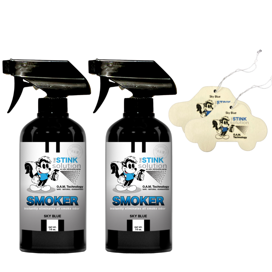 Buy 2 Get 2 Car Air Fresheners - One Smoke Odor Eliminating Spray, One Spray of Choice 16 oz. Sprays