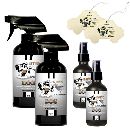 Natural, safe, non-toxic, enzyme-free odor eliminating spray. Multi-purpose use for any odor: smoke, urine, food, sweat, and more. Safe to spray anywhere: homes, cars, furniture, bathroom, carpet, and more.