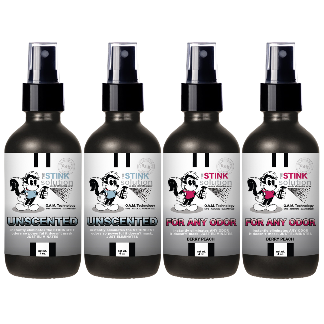 Buy 3 Get 1 FREE - Sampler Set 4 oz For Any Odor Eliminating Sprays