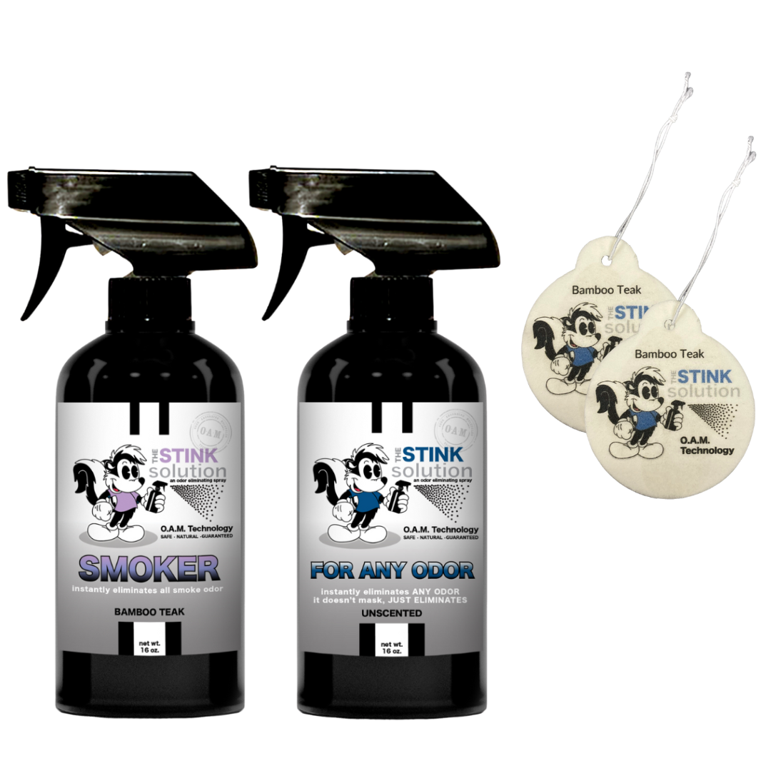Buy 2 Get 2 Car Air Fresheners - One Smoke Odor Eliminating Spray, One Spray of Choice 16 oz. Sprays