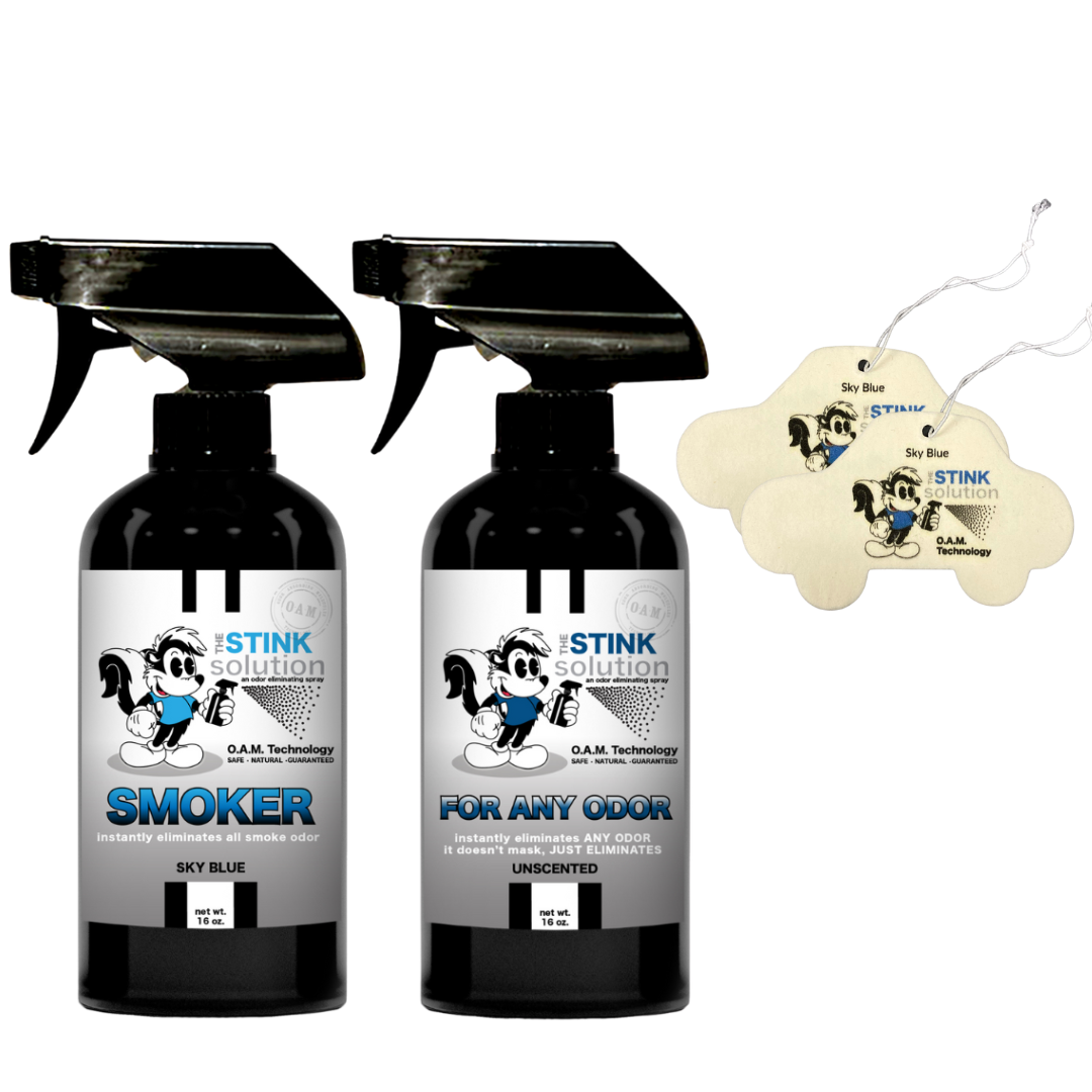 Buy 2 Get 2 Car Air Fresheners - One Smoke Odor Eliminating Spray, One Spray of Choice 16 oz. Sprays