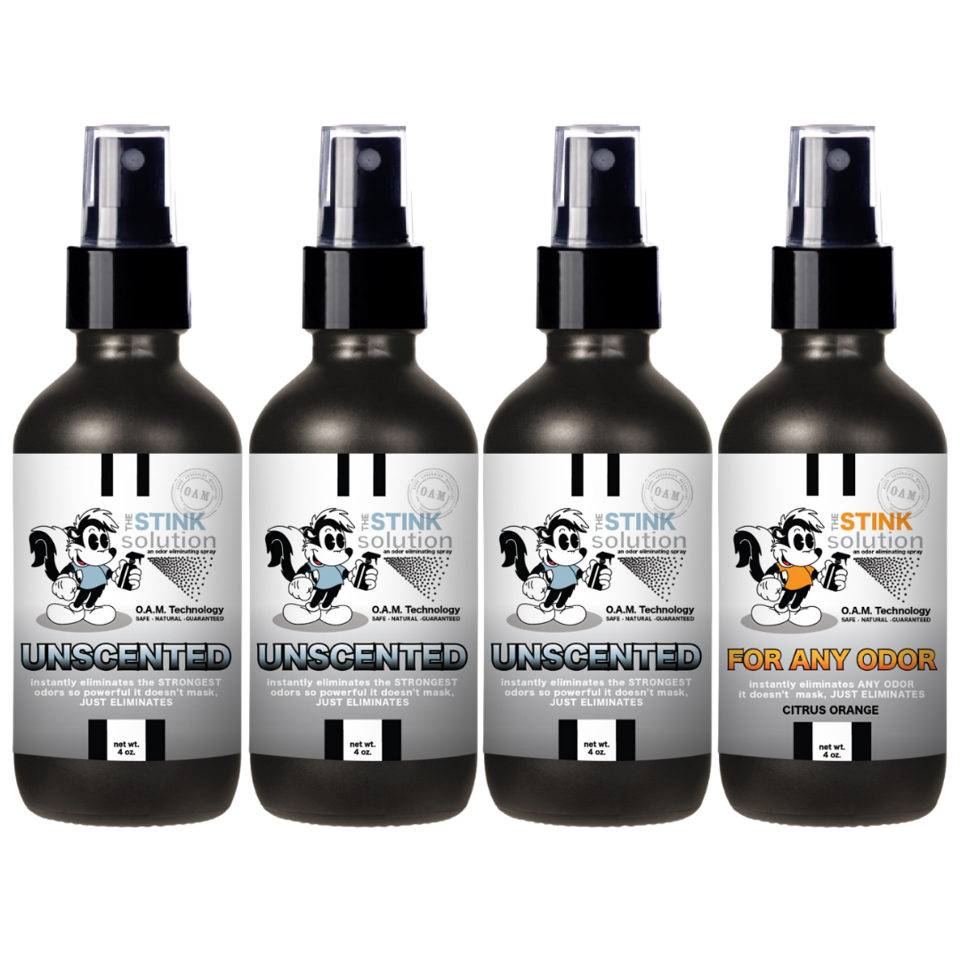 Buy 3 Get 1 FREE - Sampler Set 4 oz For Any Odor Eliminating Sprays