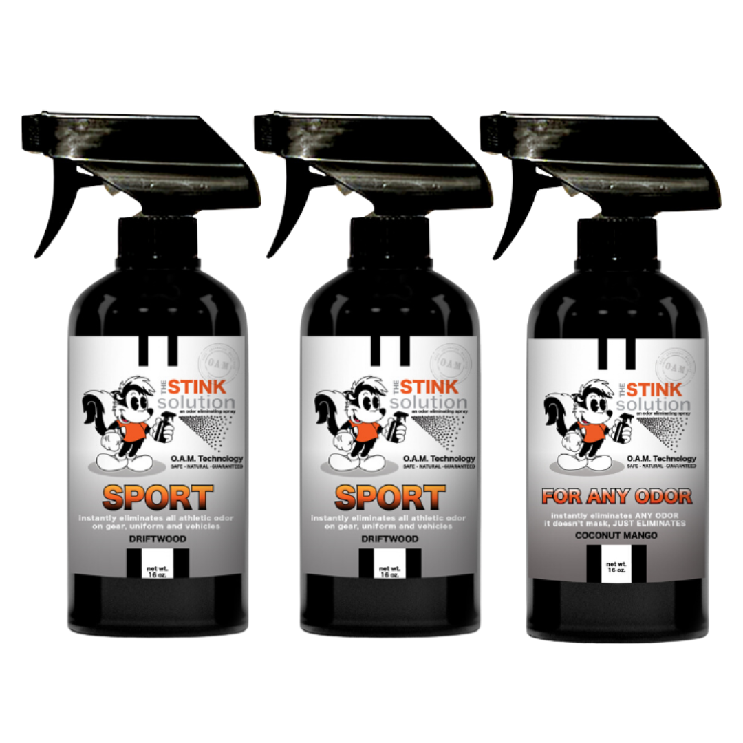 Natural, safe, non-toxic, enzyme-free odor eliminating spray. Multi-purpose use for any odor: smoke, urine, food, sweat, and more. Safe to spray anywhere: homes, cars, furniture, bathroom, carpet, and more.