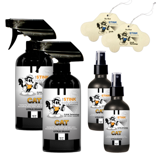 Natural, safe, non-toxic, enzyme-free odor eliminating spray. Multi-purpose use for any odor: smoke, urine, food, sweat, and more. Safe to spray anywhere: homes, cars, furniture, bathroom, carpet, and more.