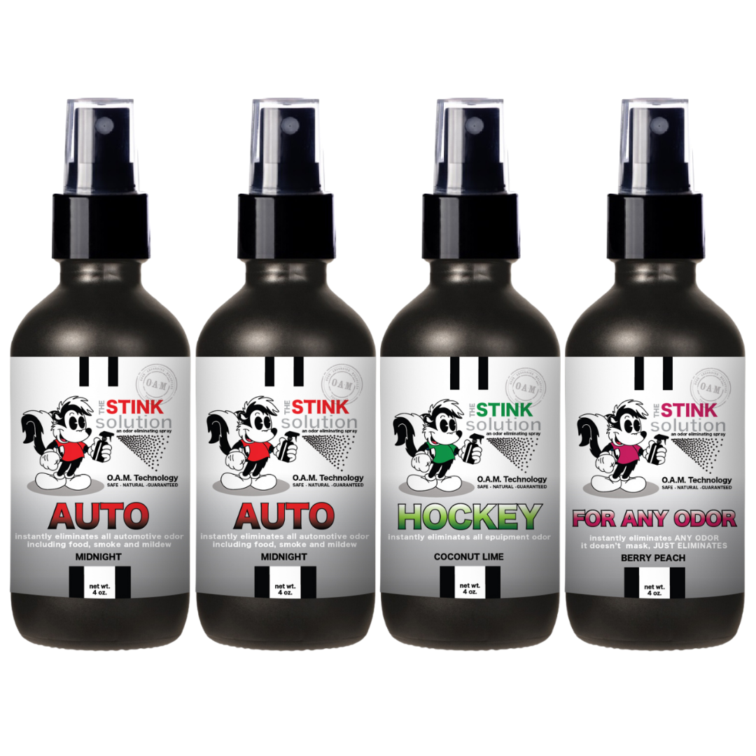 Buy 3 Get 1 FREE - Auto Sampler Set 4 oz Odor Eliminating Sprays