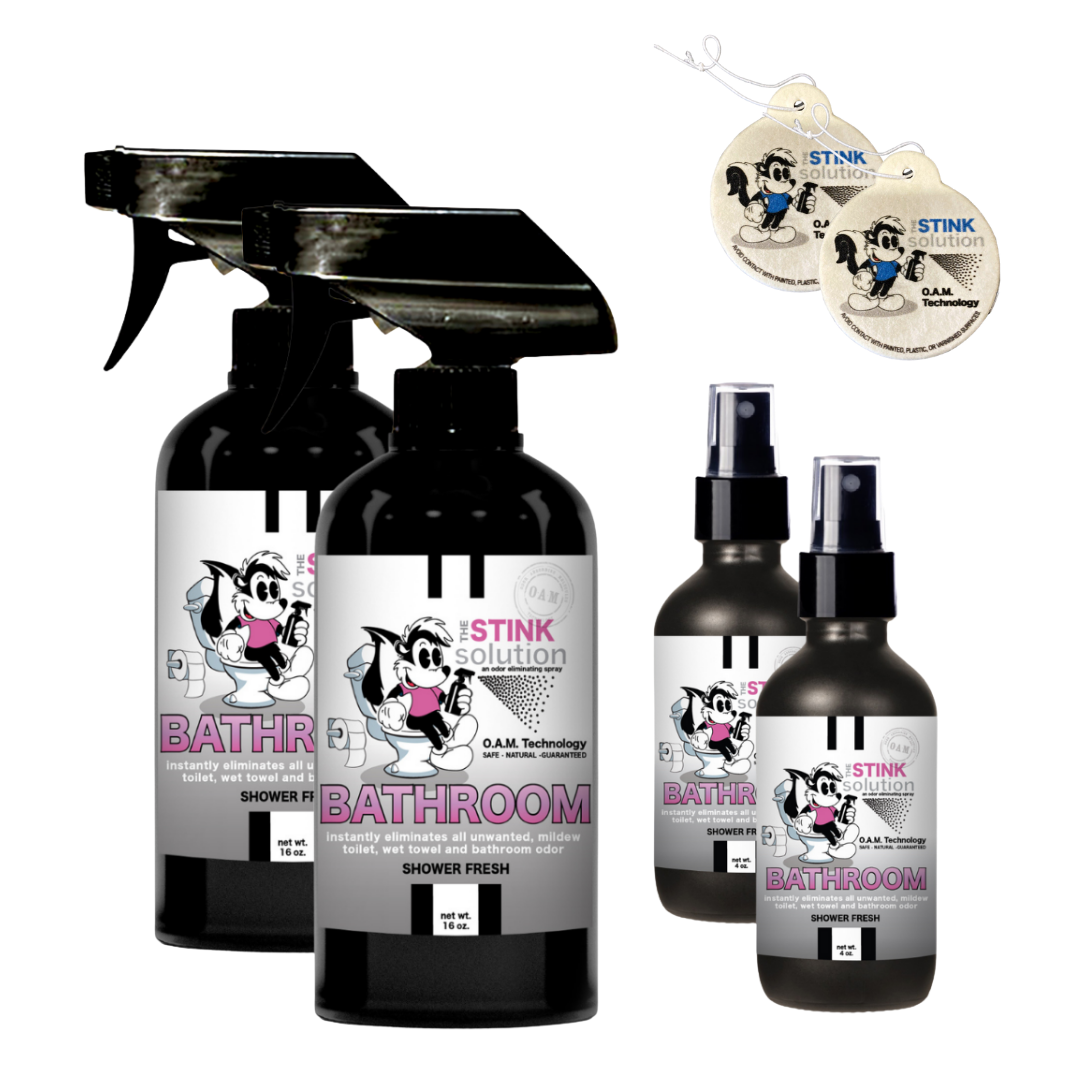 Natural, safe, non-toxic, enzyme-free odor eliminating spray. Multi-purpose use for any odor: smoke, urine, food, sweat, and more. Safe to spray anywhere: homes, cars, furniture, bathroom, carpet, and more.